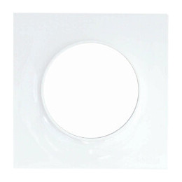 Odace Styl, plaque Blanc 1 poste