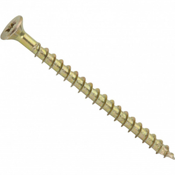 Lot De 125 Vis Acier Tête Fraisée Pozidriv Spax, Diam.5 Mm X L.70 Mm