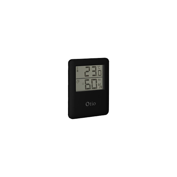 THERMOMETRE HYGROMETRE NOIR