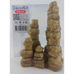 Décor.  Idro Kit Grand Canyon N°3. Dimension 18 X 14 X Hauteur 26 Cm. Pour Aquarium. - Zolux - Zo-352159