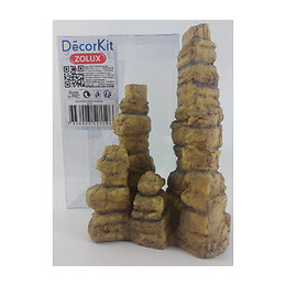Décor.  Idro Kit Grand Canyon N°3. Dimension 18 X 14 X Hauteur 26 Cm. Pour Aquarium. - Zolux - Zo-352159