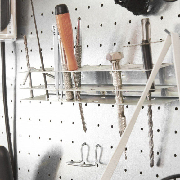 Crochet Pour Panneau Perforé Mottez, H.18 X L.18 X P.4 Cm