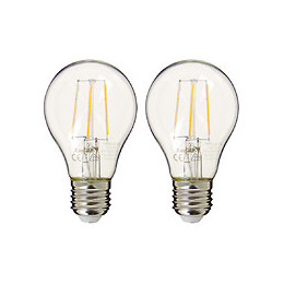 Lot De 2 Ampoules Led A60 - Culot E27 - Retro-led
