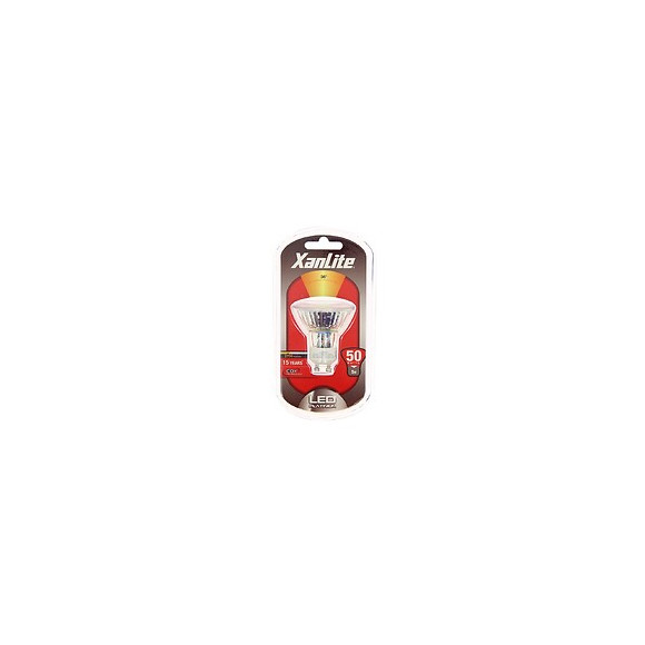 Ampoule Led Spot, Culot Gu10, 5w Cons. (50w Eq.), Lumière Blanc Chaud