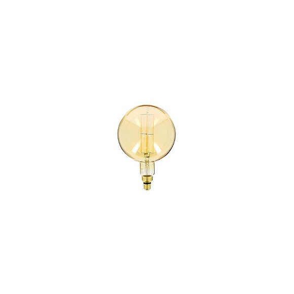Ampoule Led Déco Globe Giant (xxl) Au Verre Ambré, Culot E27, 8w Cons. (60w Eq.), 800 Lumens, Lumière Blanc Chaud