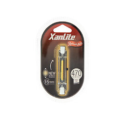 Ampoule Retroled Crayon, Culot R7s, 4w Cons. (48w Eq.), 470 Lumens, Lumière Blanc Chaud