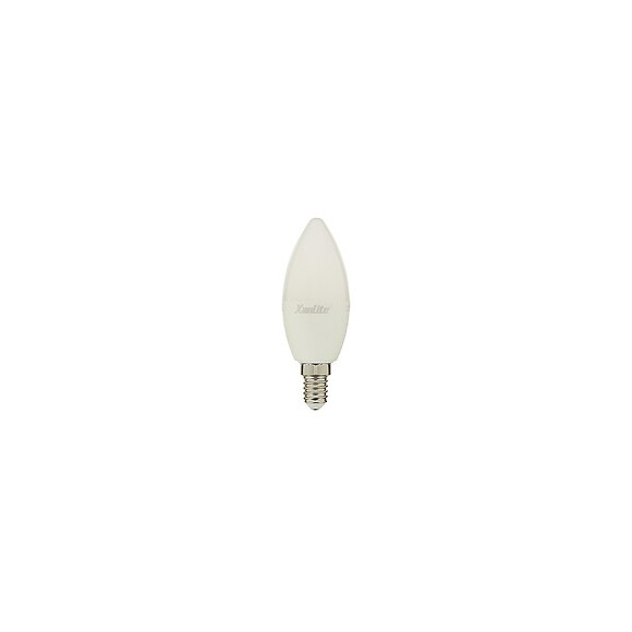 Lot X5 Ampoules Led Flamme, Culot E14, 5,5w Cons. (40 W Éq), Lumière Blanc Chaud