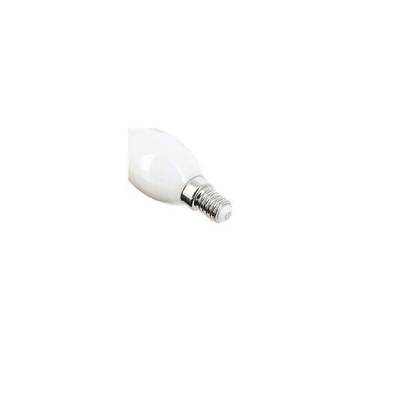Ampoule À Filament Led Flamme, Culot E14, 4w Cons. (40w Eq.), Lumière Blanche Chaude