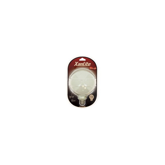 Ampoule À Filament Led G125, Culot E27, 11,8w Cons. (100w Eq.), Lumière Blanche Neutre