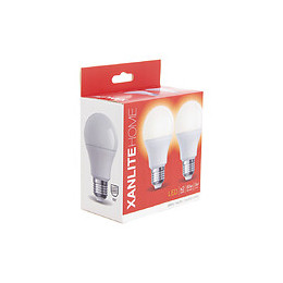 Lot De 2 Ampoules Led A60 - Culot E27 - Classique