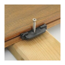 Lot De 100 Clips Et Vis Pour Planches Composite Et Résineux