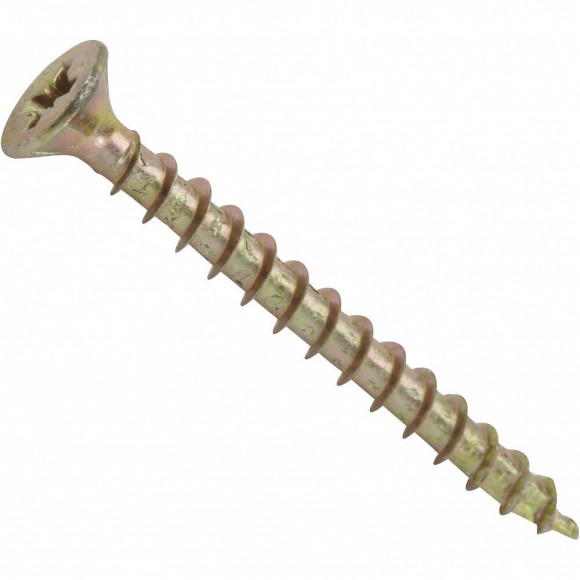 Lot De 40 Vis Acier Tête Fraisée Pozidriv Spax, Diam.4 Mm X L.40 Mm