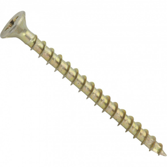 Lot De 75 Vis Acier Tête Fraisée Pozidriv Spax, Diam.5 Mm X L.60 Mm