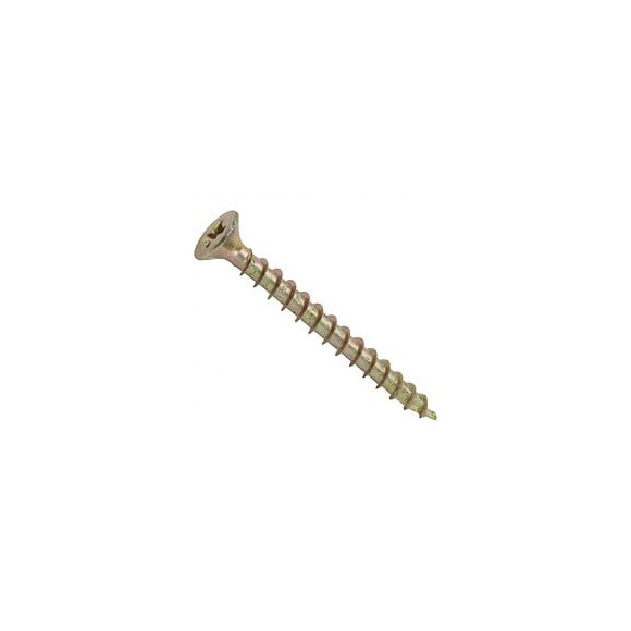 Lot De 40 Vis Acier Tête Fraisée Pozidriv Spax, Diam.4 Mm X L.40 Mm