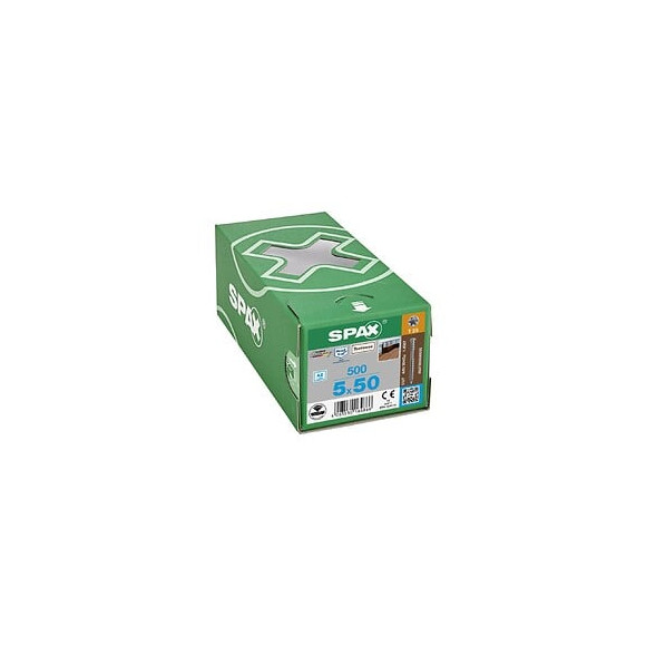 500 Vis Torx Autoforeuse 5x50 Spax-deck Inox A2 - Terrasse Bois Éxotique