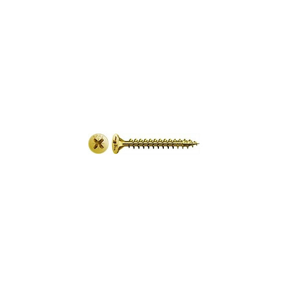 Lot De 15 Vis Acier Tête Fraisée Pozidriv Spax, Diam.4.5 Mm X L.25 Mm