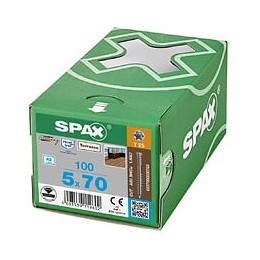 100 Vis Torx Autoforeuse 5x70 Spax-deck Inox A2 - Terrasse Bois Éxotique