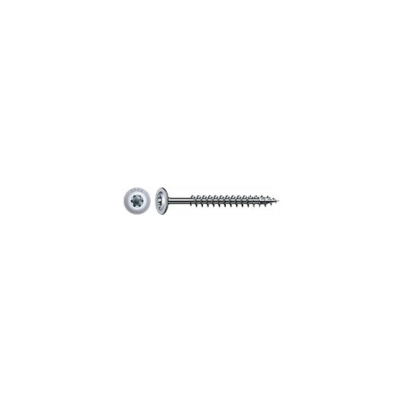 Lot De 24 Vis Acier Tête Fraisée Bombée Torx Spax, Diam.6 Mm X L.80 Mm
