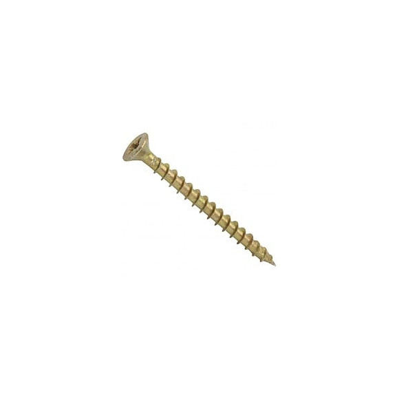 Lot De 40 Vis Acier Tête Fraisée Pozidriv Spax, Diam.4 Mm X L.45 Mm