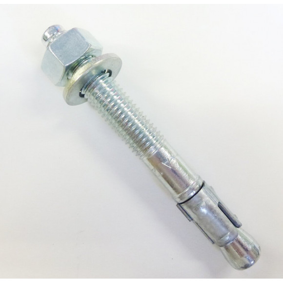 Blister de 2 goujons à bague 10x70mm en acier zingué