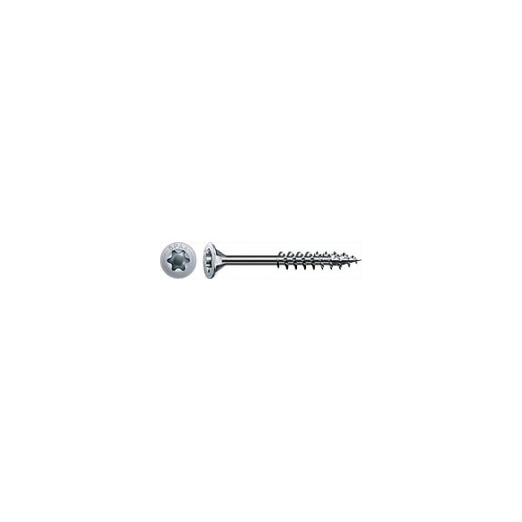 Lot De 30 Vis Acier Tête Fraisée Torx Spax, Diam.6 Mm X L.100 Mm
