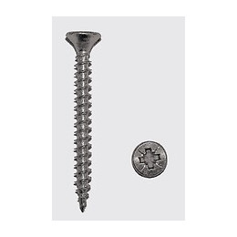 10 vis agglo acier tête fraisée pozidriv 6x180mm