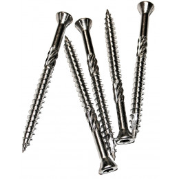 Lot 200 vis tête fraisée torx terrasse inox A2 4x50mm