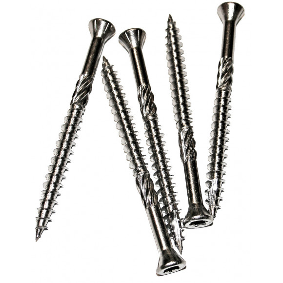 Lot 200 vis tête fraisée torx terrasse inox A2 4x50mm