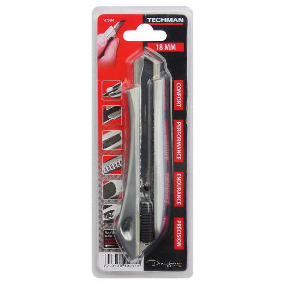 Cutter Bi-matière Auto-blocant 18mm