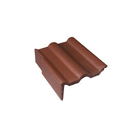 Tuile de rive universelle gauche double romane badiane