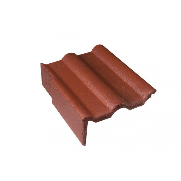 Tuile de rive universelle gauche double romane badiane