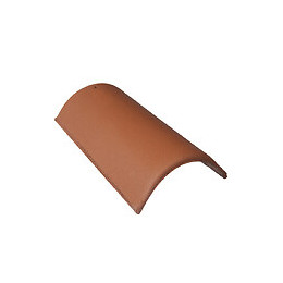 Faîtière/Arêtier à recouvrement de 42 Rouge Sienne