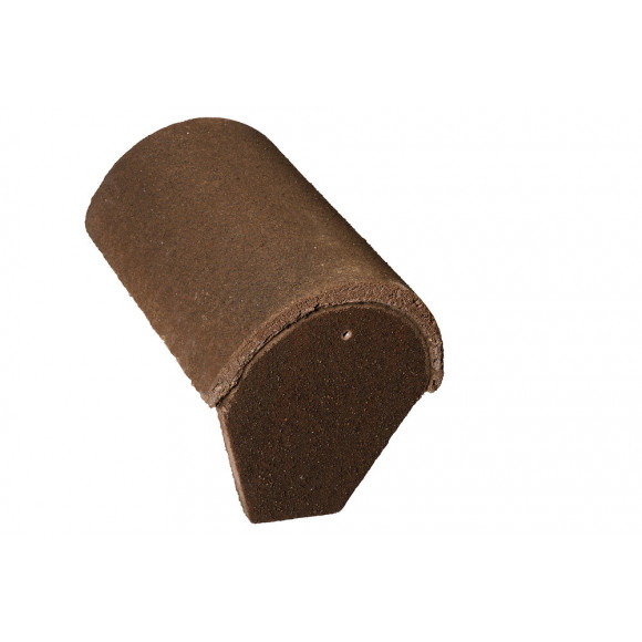 Faîtière d'about demi-ronde de 33 Médiévale® Rouge V