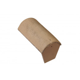 Faîtière d'about de 42 fin petit côté Dune Sable