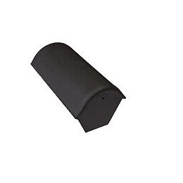 Faîtière d'about de 42 début grand côté Noir