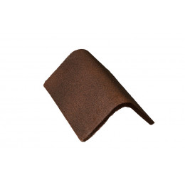 Faîtière angulaire bout-à-bout de 33 Médiévale Rouge V