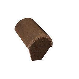 Faîtière d'about demi-ronde de 33 Médiévale® Rouge V