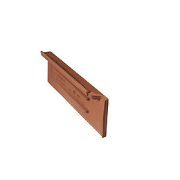 Rive à rabat droite Gallo-Romane Rouge