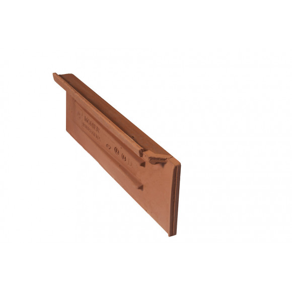 Rive à rabat droite Gallo-Romane Rouge