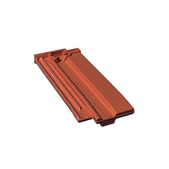 Demi-tuile Rouge Vieilli