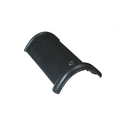 Faîtière/Arêtier demi-ronde de 40 Anthracite Mat
