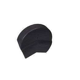 Fronton de rive ronde Noir