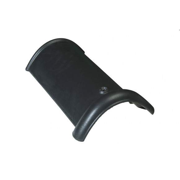 Faîtière/Arêtier demi-ronde de 40 Anthracite Mat