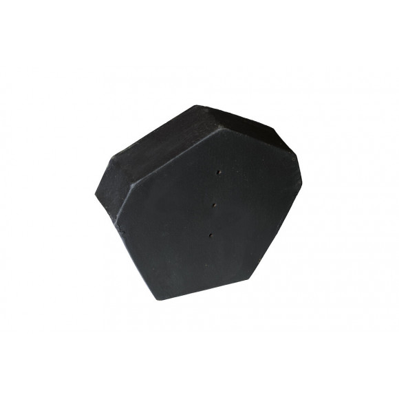 Fronton début/fin pour faîtière à pans Anthracite Mat