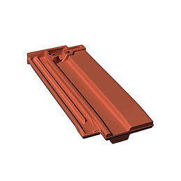 Demi-tuile Rouge Vieilli