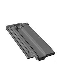 Demi-tuile Anthracite Mat