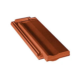 Demi-tuile Franche-Comté Brun Vieilli