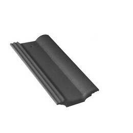 Demi-tuile double Romane - Palette 120 - Ardoise