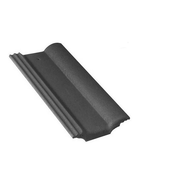 Demi-tuile double Romane - Palette 120 - Ardoise