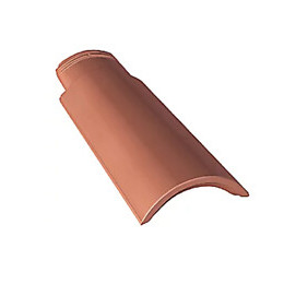 Demi-tuile Galléane 12 Rouge